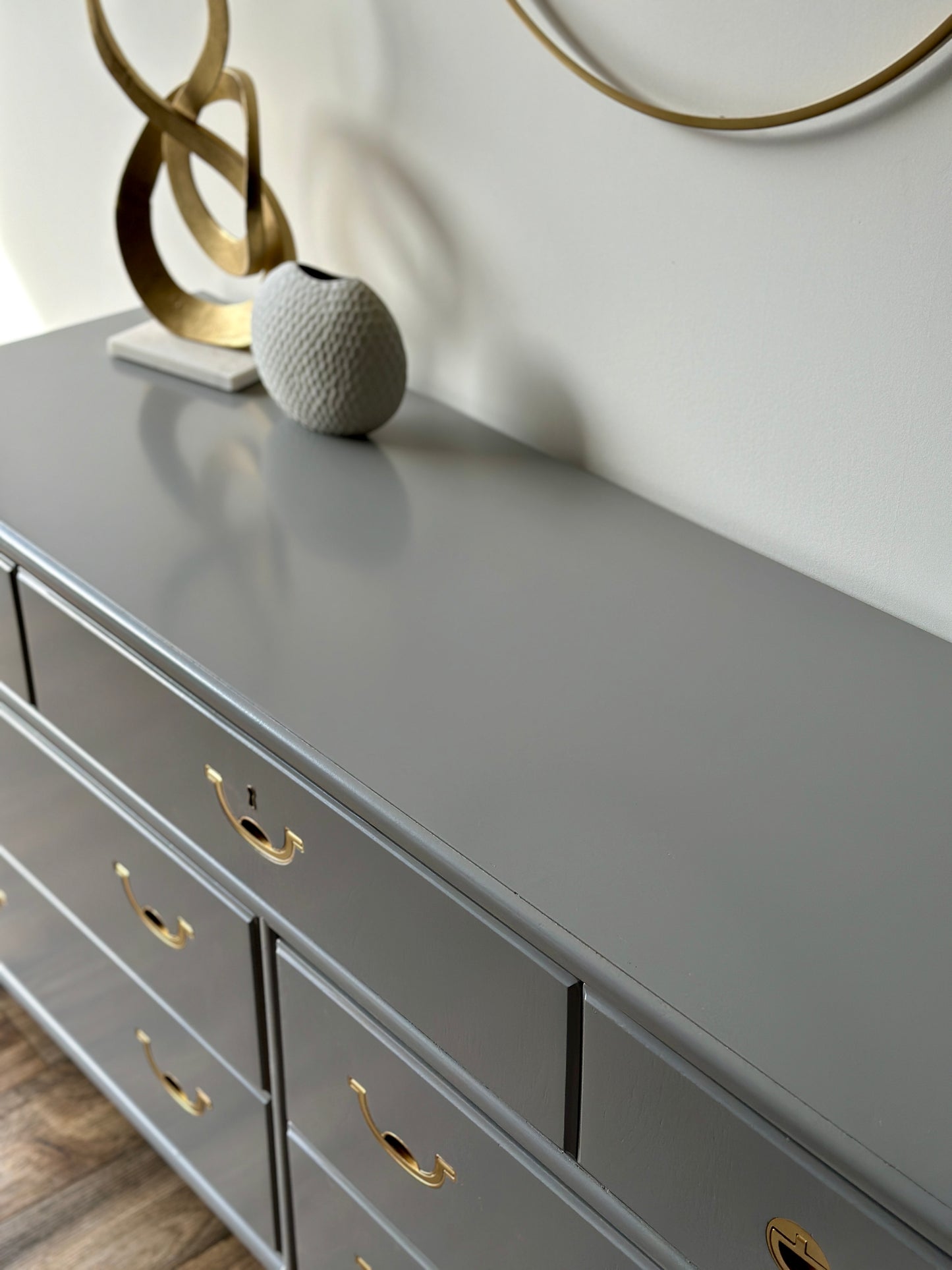 Mid Century Modern Drexel Campaign Dresser
