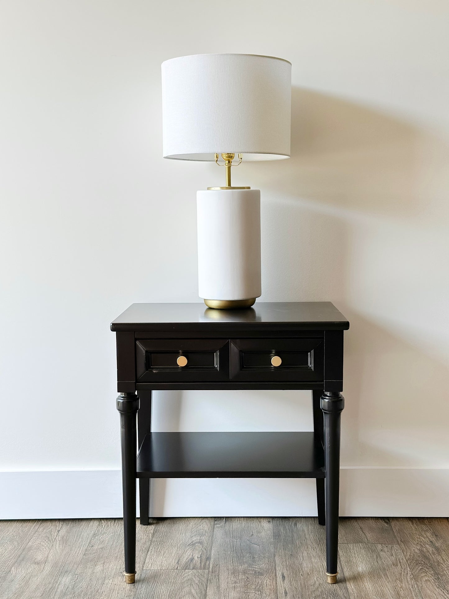 Vintage Mid Century Modern Lacquered Night Stand