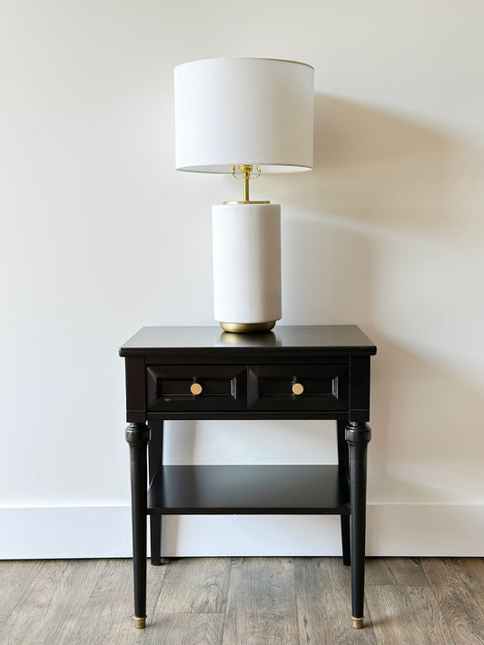 Vintage Mid Century Modern Lacquered Night Stand