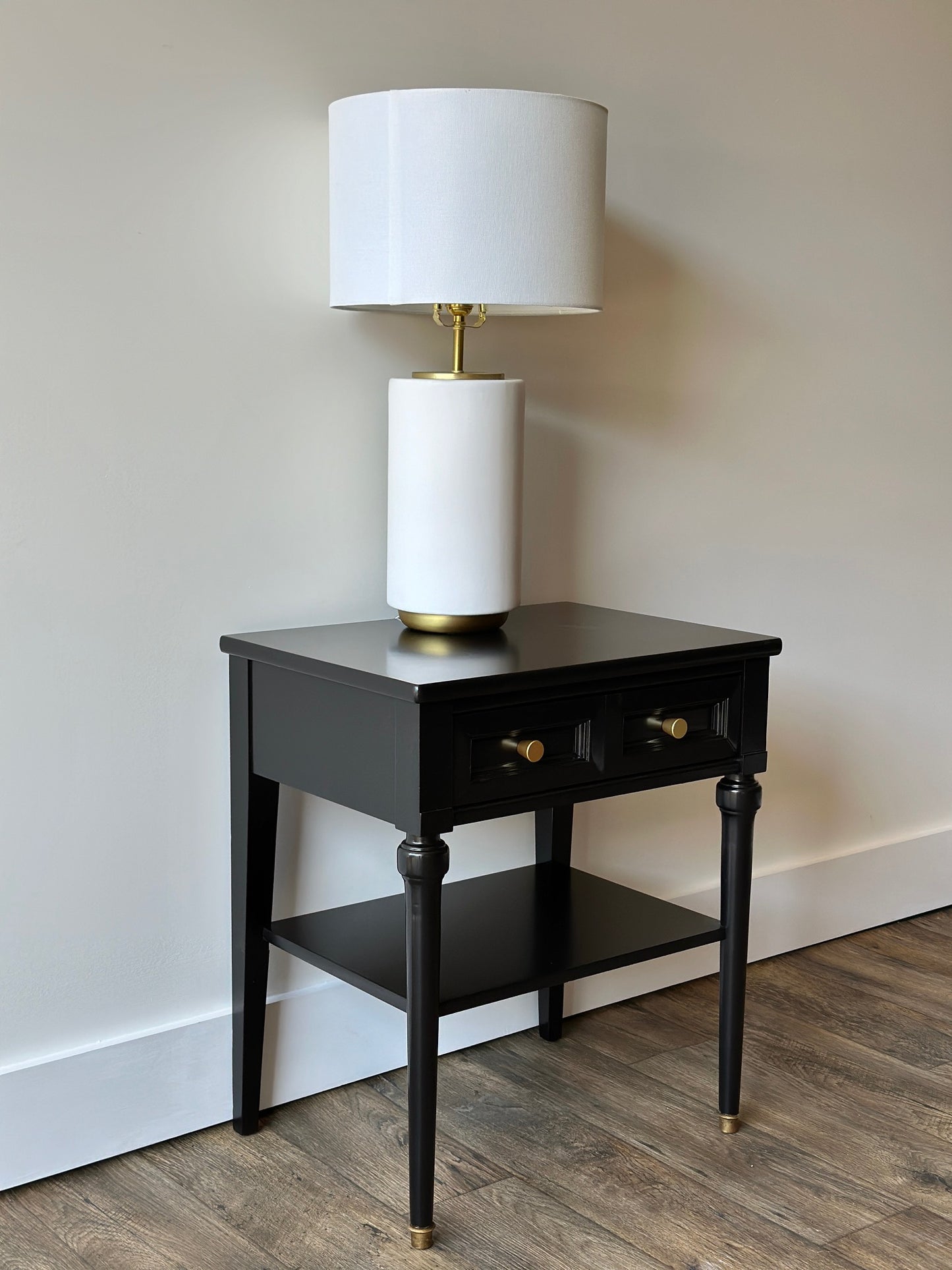 Vintage Mid Century Modern Lacquered Night Stand