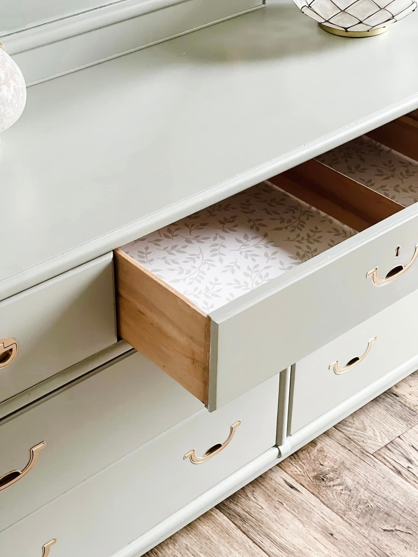 Mid Century Modern Campaign Dresser